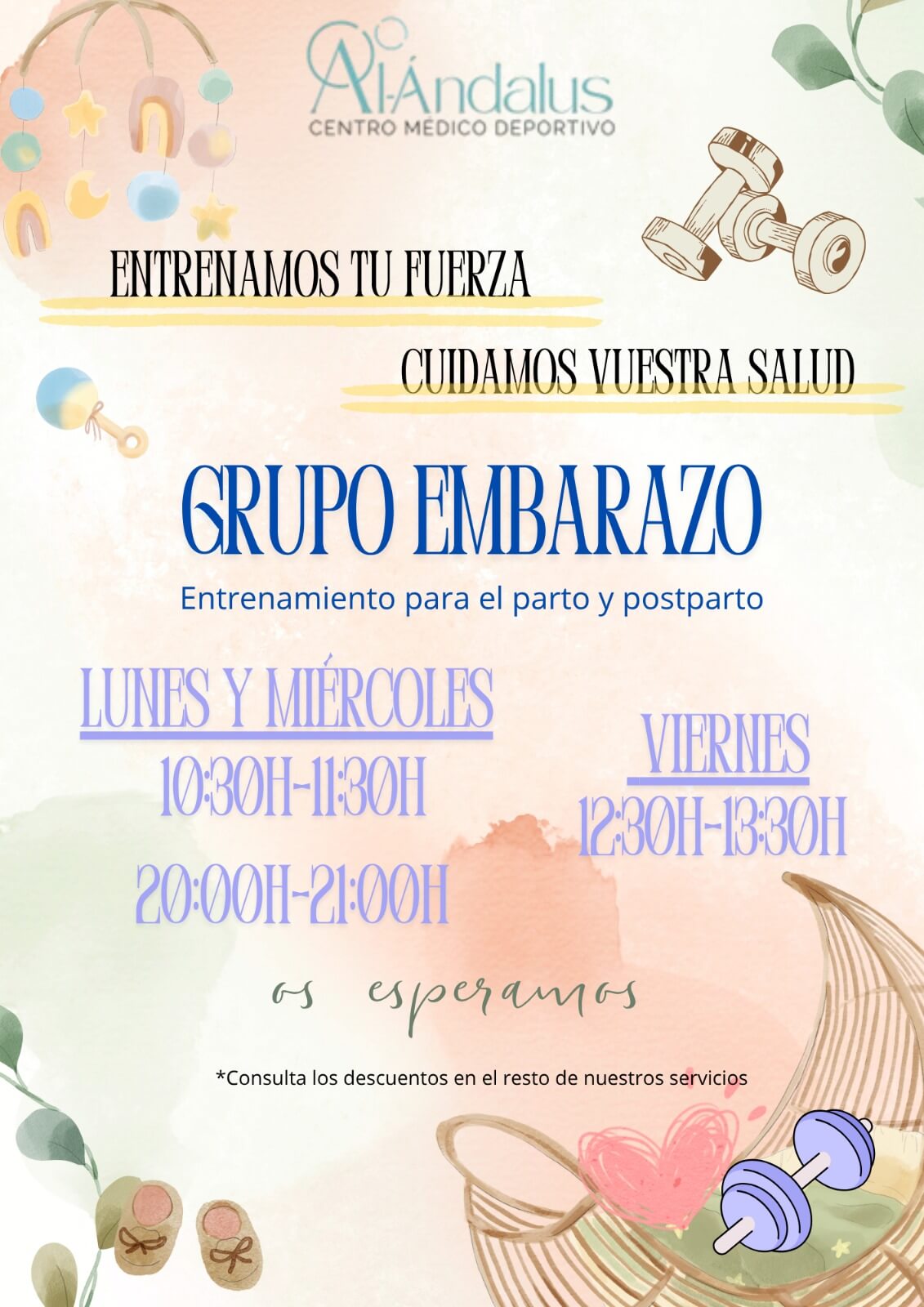 Cartel Grupo Embarazo Huelva Al-Ándalus
