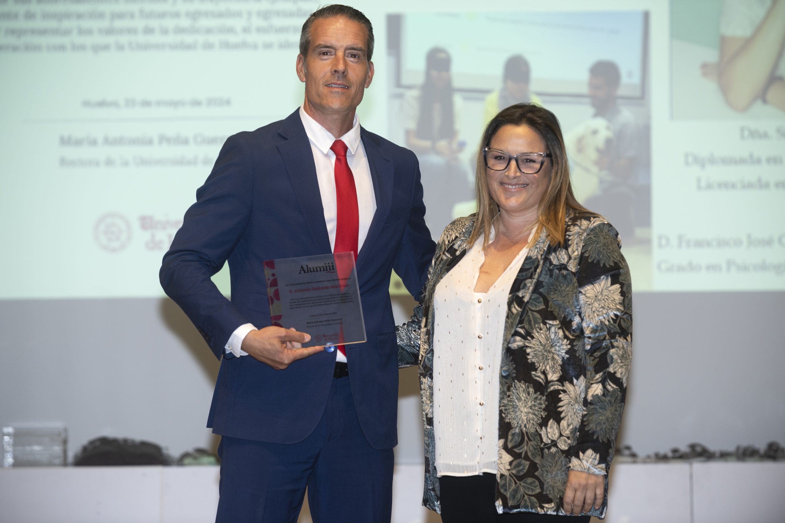 Antonio Gallardo Martínez Antonio Gallardo Martínez reconocido como Alumni Insigne de la Universidad de Huelva en 2024