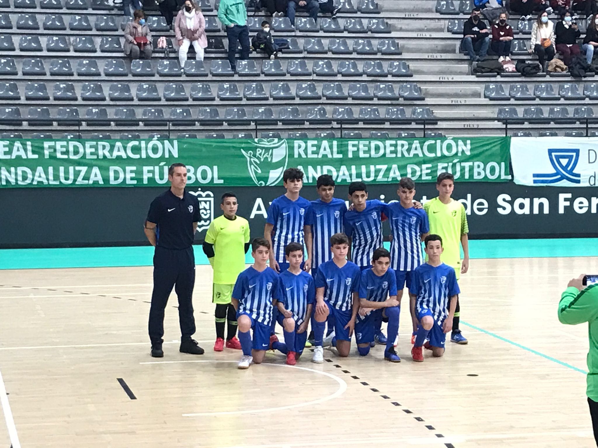 Antonio Gallardo Martínez Antonio Gallardo Martínez con la selección infantil de fútbol sala de Huelva en 2025